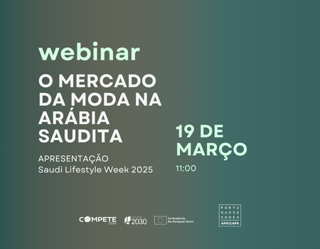 Webinar: O mercado da moda na Arábida Saudita