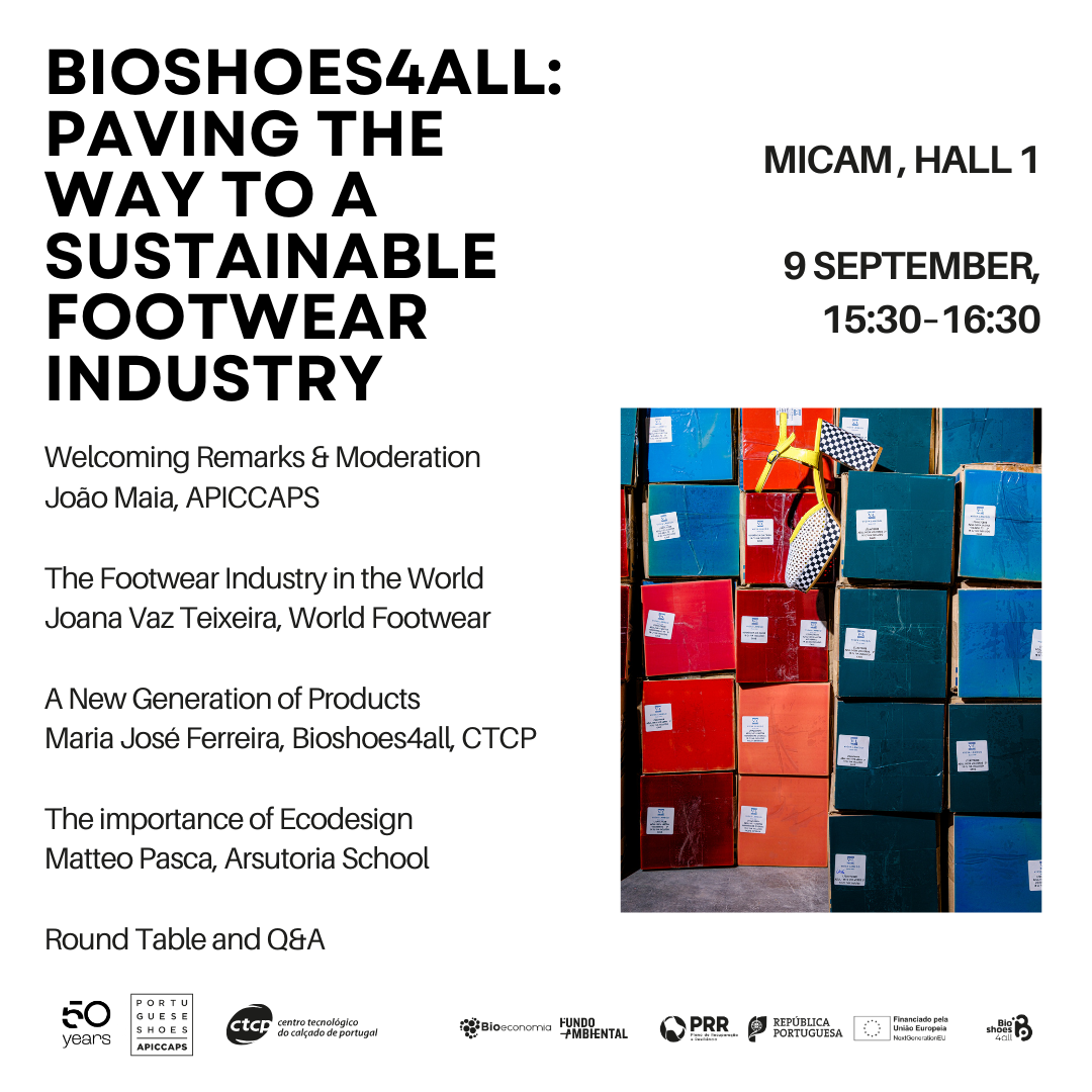 Conferência BioShoes4All na MICAM