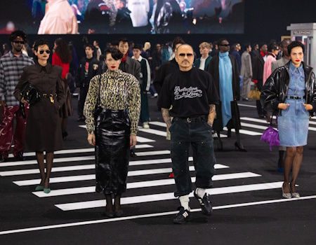 O calçado português em destaque no desfile de Willy Chavarria em Paris